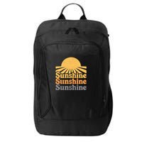 Sunshine Vibes City Backpack