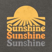 Sunshine Vibes Cotton Canvas Backpack