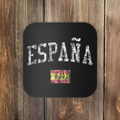 Spain Vintage Sports Design Spanish Flag Espana Coaster