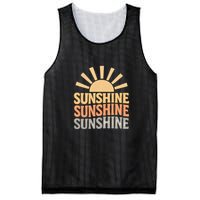 Sunshine Vibes Mesh Reversible Basketball Jersey Tank