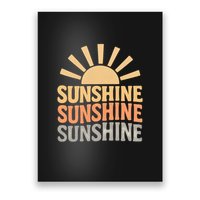 Sunshine Vibes Poster