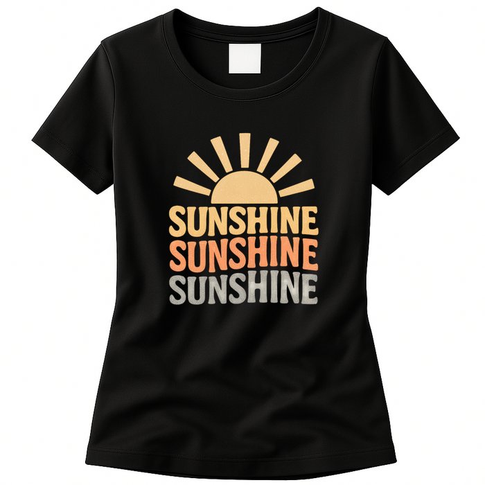 Sunshine Vibes Womens T-Shirt