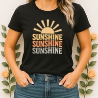 Sunshine Vibes Womens T-Shirt
