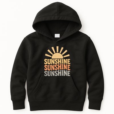 Sunshine Vibes Kids Hoodie
