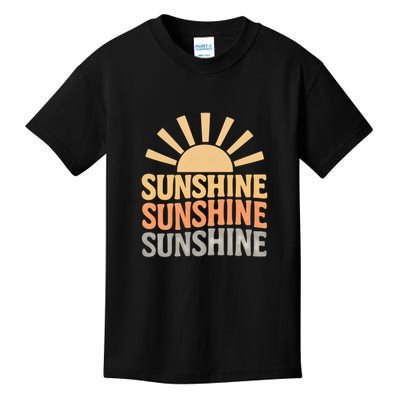 Sunshine Vibes Kids T-Shirt