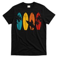 Surfer Vintage Surf Board Surfing Surfing Surfing Gift T-Shirt