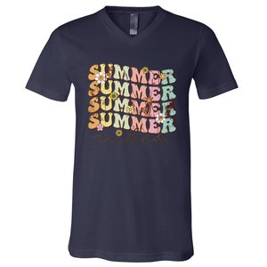 Summer Vacation V-Neck T-Shirt