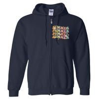 Summer Vacation Full Zip Hoodie