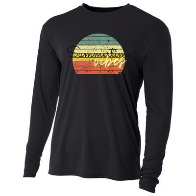 Summertime Vibes Cooling Performance Long Sleeve Crew