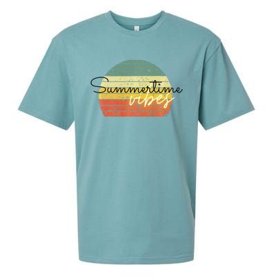 Summertime Vibes Sueded Cloud Jersey T-Shirt