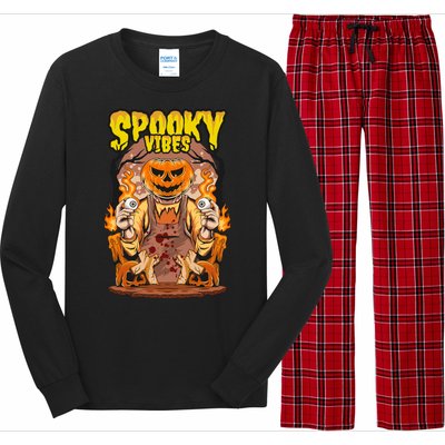 Spooky Vibes Long Sleeve Pajama Set