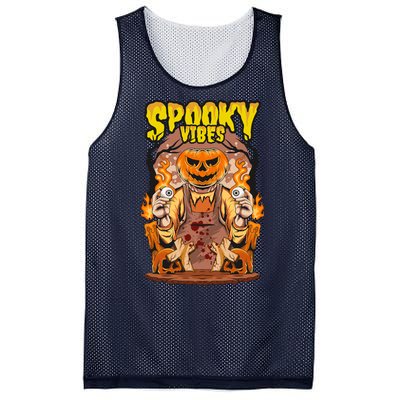 Spooky Vibes Mesh Reversible Basketball Jersey Tank