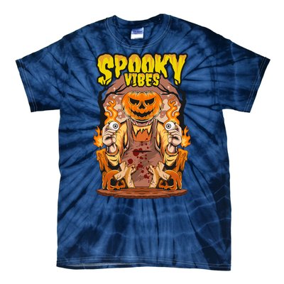 Spooky Vibes Tie-Dye T-Shirt