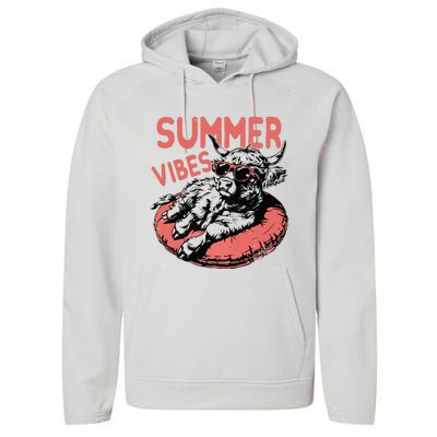 Summer Vibes Performance Fleece Hoodie