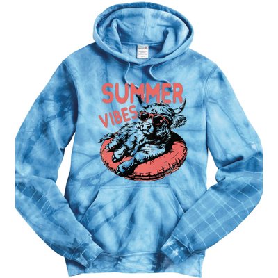 Summer Vibes Tie Dye Hoodie