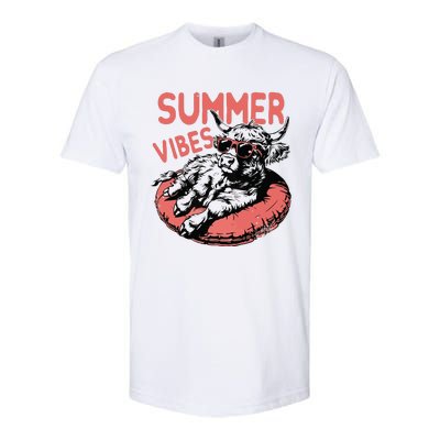 Summer Vibes Softstyle CVC T-Shirt