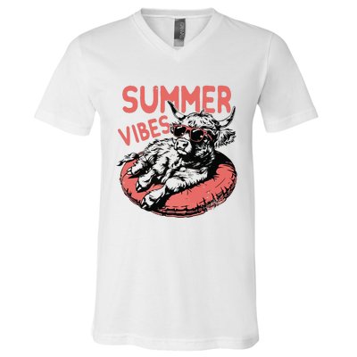 Summer Vibes V-Neck T-Shirt