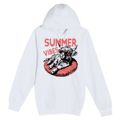 Summer Vibes Premium Pullover Hoodie