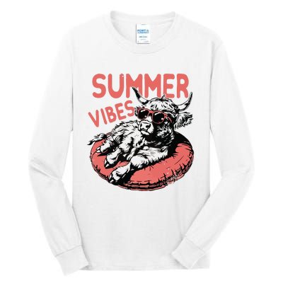 Summer Vibes Tall Long Sleeve T-Shirt