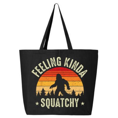 Sasquatch Vintage Sunset Bigfoot Retro Distressed 60s Funny 25L Jumbo Tote
