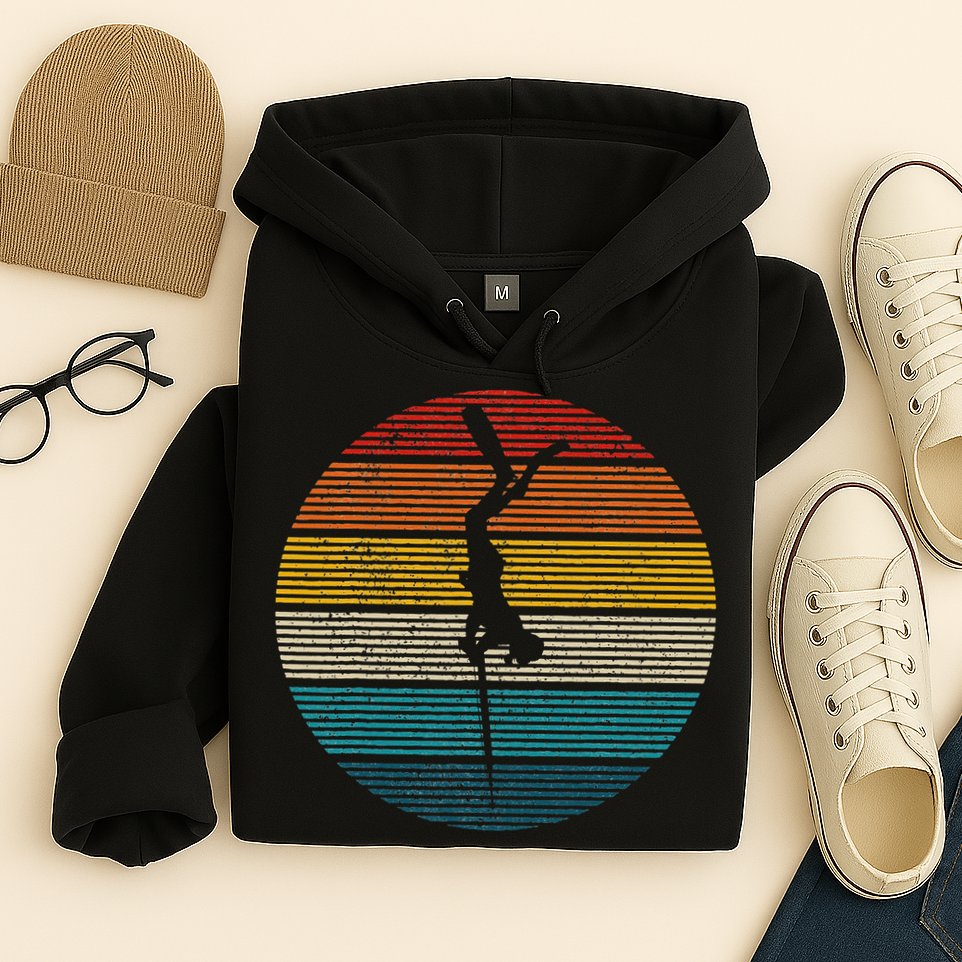 Spearfishing Vintage Spear Fishing Fisherman Gift Hoodie