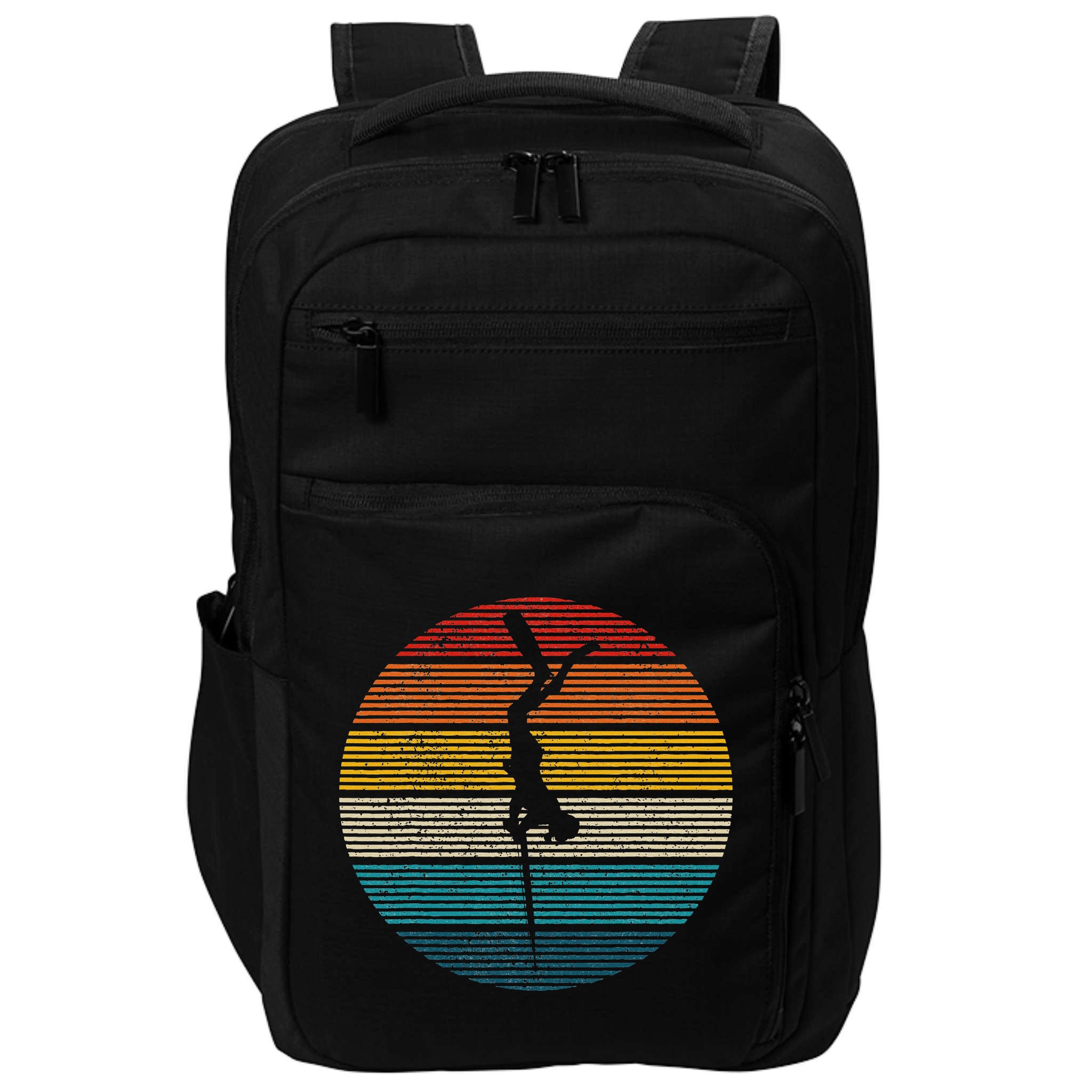 Spearfishing Vintage Spear Fishing Fisherman Gift Impact Tech Backpack