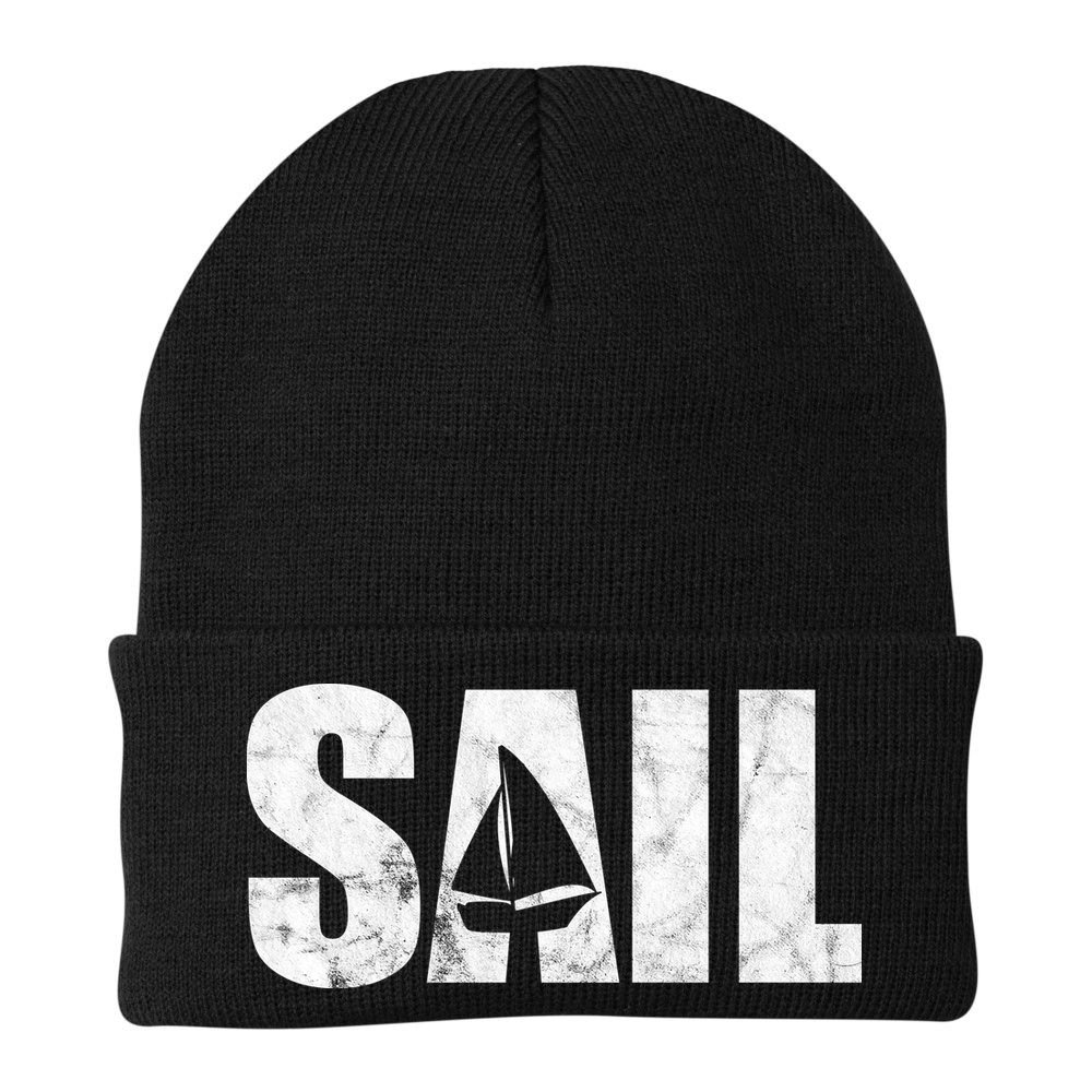 Sail Vintage Sailing Boat Beanie