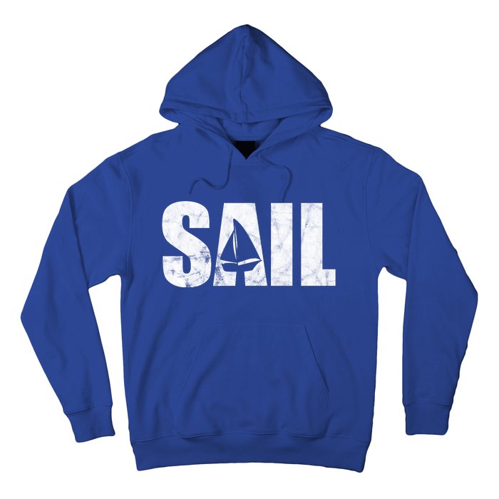 Sail Vintage Sailing Boat Hoodie