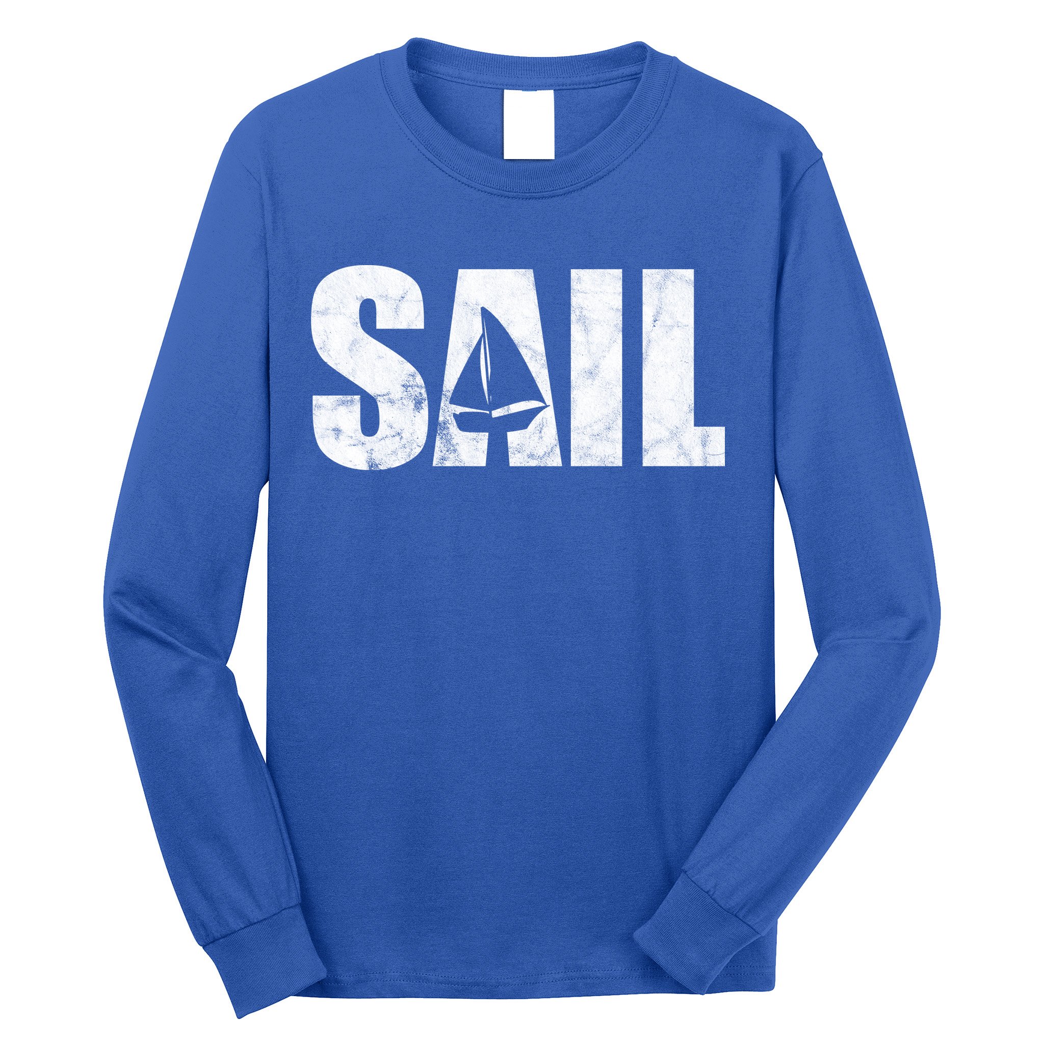 Sail Vintage Sailing Boat Long Sleeve Shirt
