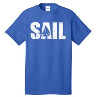 Sail Vintage Sailing Boat Tall T-Shirt