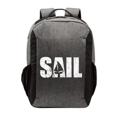 Sail Vintage Sailing Boat Vector Backpack