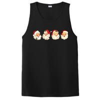 Santa Vintage Santa Long Sleeve PosiCharge Competitor Tank