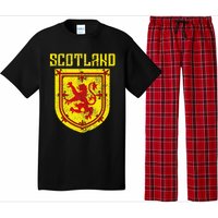 Scotland Vintage Scottish Flag Lion Scottish Pride Pajama Set