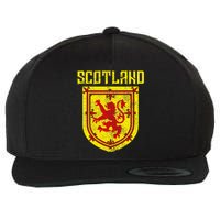 Scotland Vintage Scottish Flag Lion Scottish Pride Wool Snapback Cap