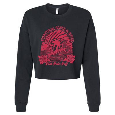 Summer Vibes Cropped Pullover Crew