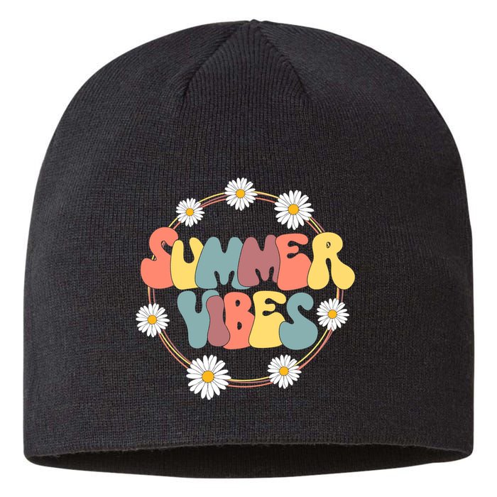 Summer Vibes Summer Vacation Beach Sustainable Beanie