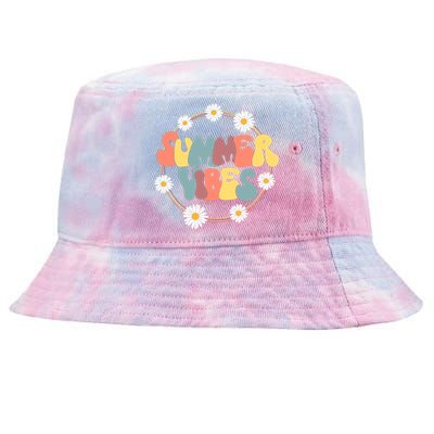 Summer Vibes Summer Vacation Beach Tie-Dyed Bucket Hat