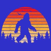 Sasquatch Vintage Sunset Bigfoot Retro Distressed 60sFunny Love Toddler T-Shirt