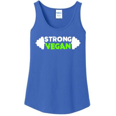 Strong Vegan Strong Gift Cool Gift Ladies Essential Tank