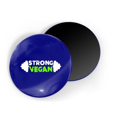 Strong Vegan Strong Gift Cool Gift Magnet