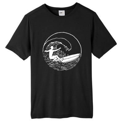 Surf Vibes Tall Fusion ChromaSoft Performance T-Shirt