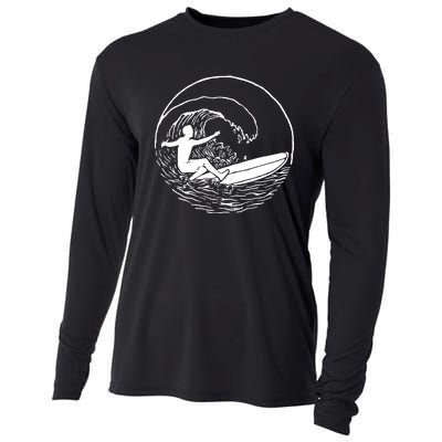 Surf Vibes Cooling Performance Long Sleeve Crew