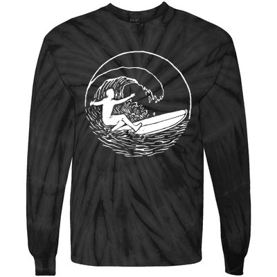 Surf Vibes Tie-Dye Long Sleeve Shirt