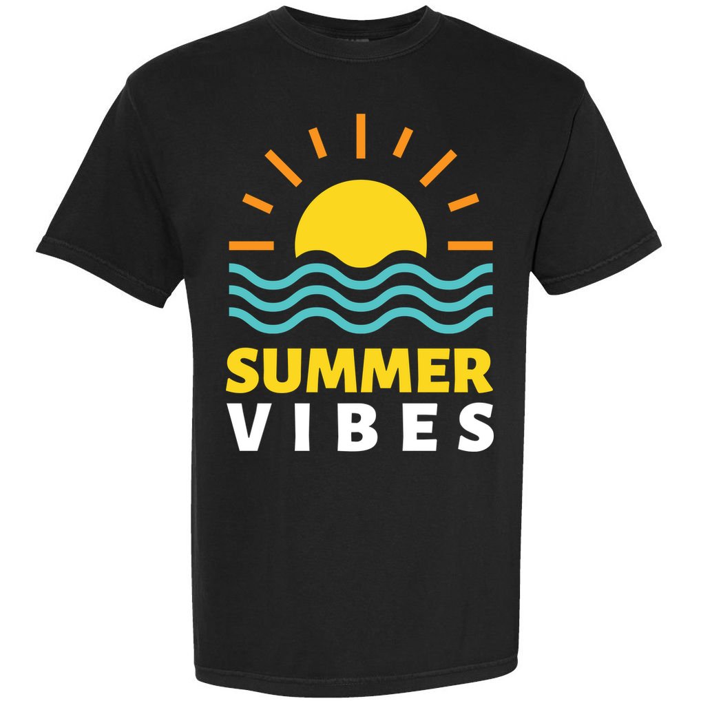 Summer Vibes Sunset Ocean Comfort Colors T-Shirt