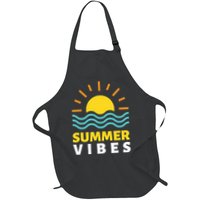 Summer Vibes Sunset Ocean Apron
