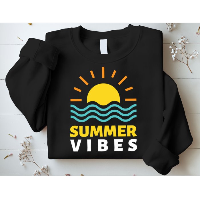Summer Vibes Sunset Ocean Sweatshirt