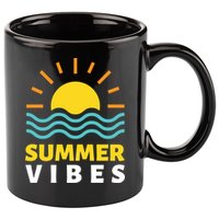 Summer Vibes Sunset Ocean 11oz C Handle Ceramic Mug