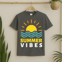 Summer Vibes Sunset Ocean T-Shirt