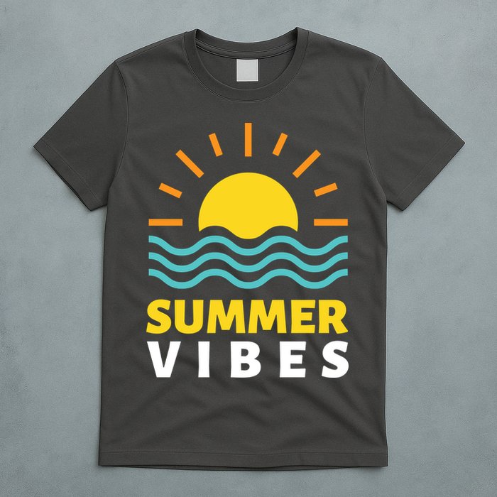 Summer Vibes Sunset Ocean T-Shirt