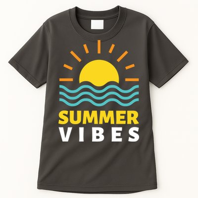 Summer Vibes Sunset Ocean Tall T-Shirt